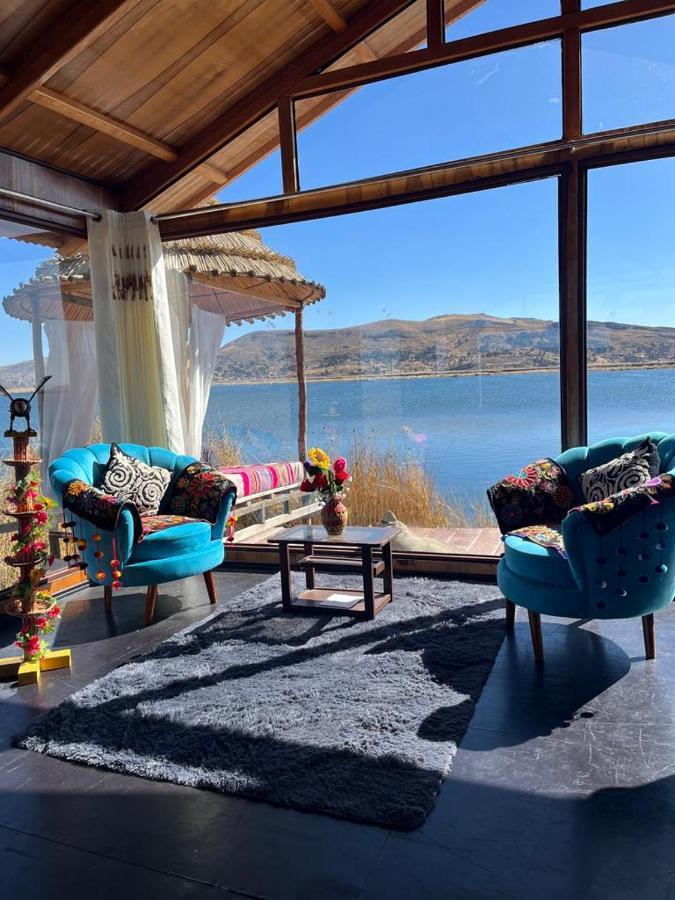 Uros Walysuma Titicaca Lodge Puno Exterior photo